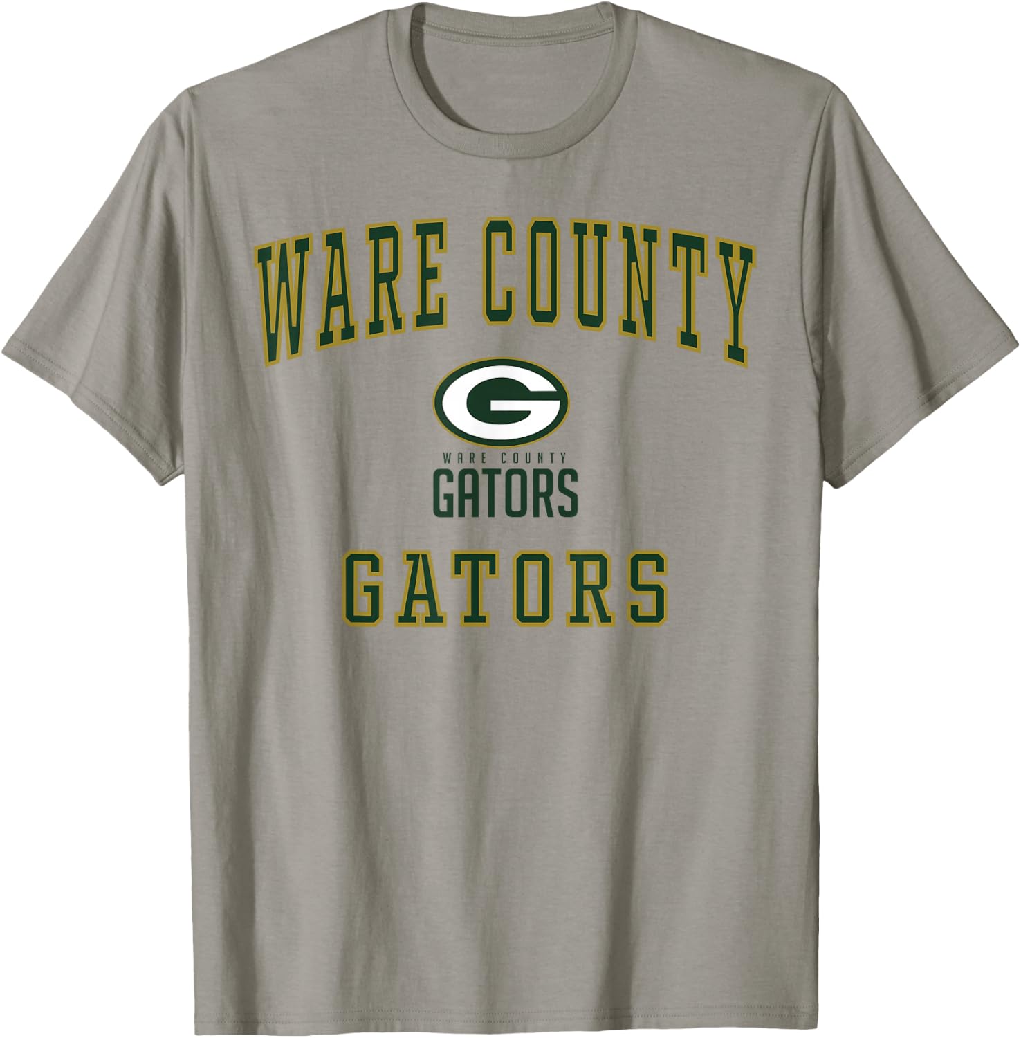Ware County High School Gators C1 T-Shirt - T-Shirt | Sand