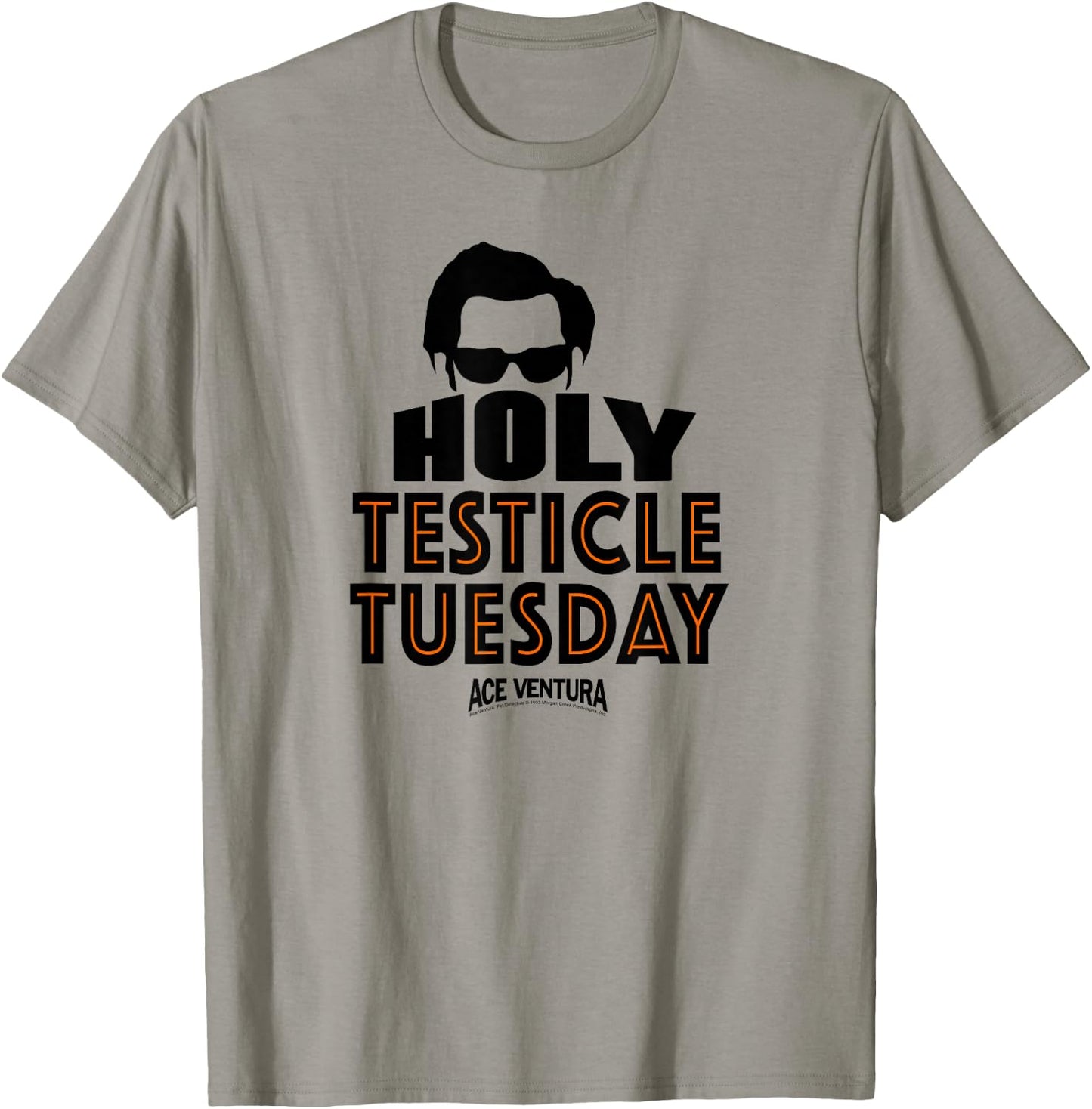 Ace Ventura Holy Testicle Tuesday T-Shirt - T-Shirt | Sand