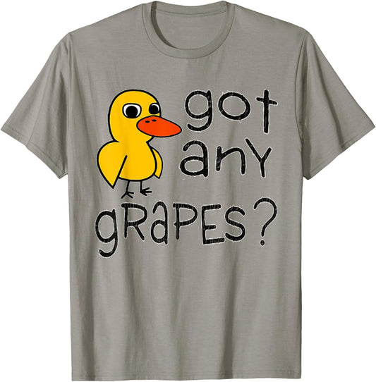 Got Any Grapes - The Duck Song T-Shirt - T-Shirt | Sand