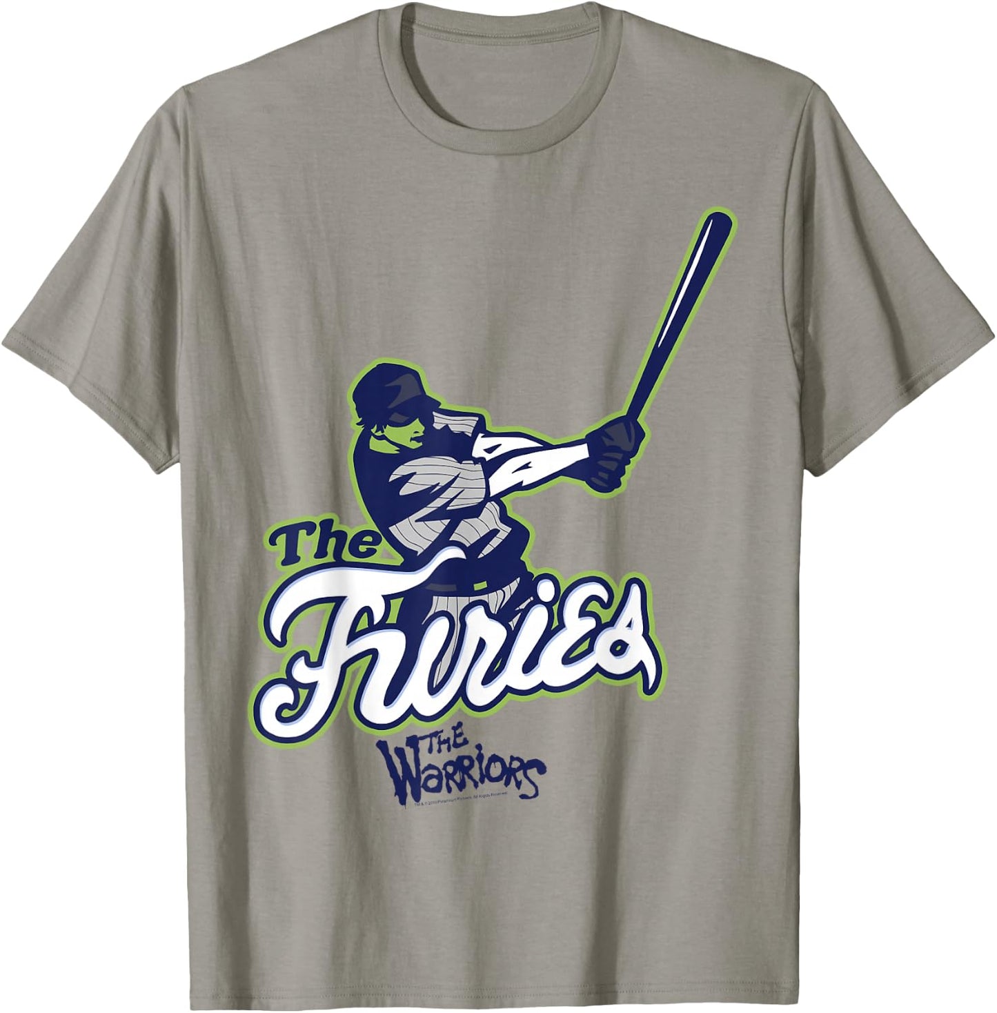 The Warriors The Furies Baseball Team Logo T-Shirt - T-Shirt | Sand