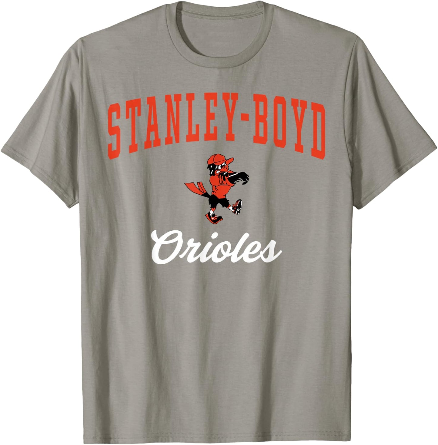 Stanley-Boyd High School Orioles C3 T-Shirt - T-Shirt | Sand