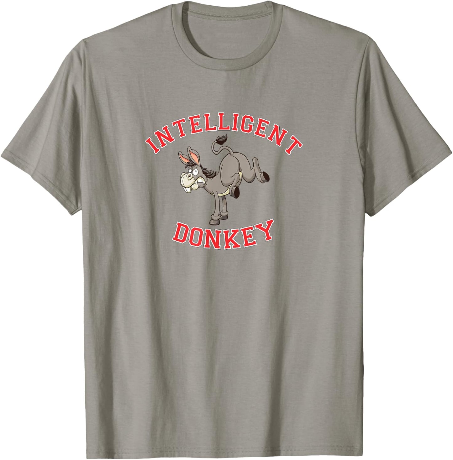 Intelligent Donkey T-Shirt - T-Shirt | Sand