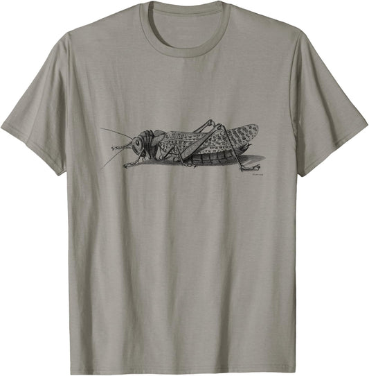 Cricket . Vintage Cricket Insect T-Shirt - T-Shirt | Sand