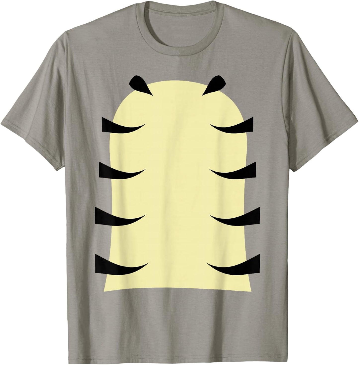 Funny Halloween Tiger Belly Tiger Costume Group Matching T-Shirt - T-Shirt | Sand