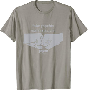 Psych Fist Bump Comfortable - Official T-Shirt - T-Shirt | Sand