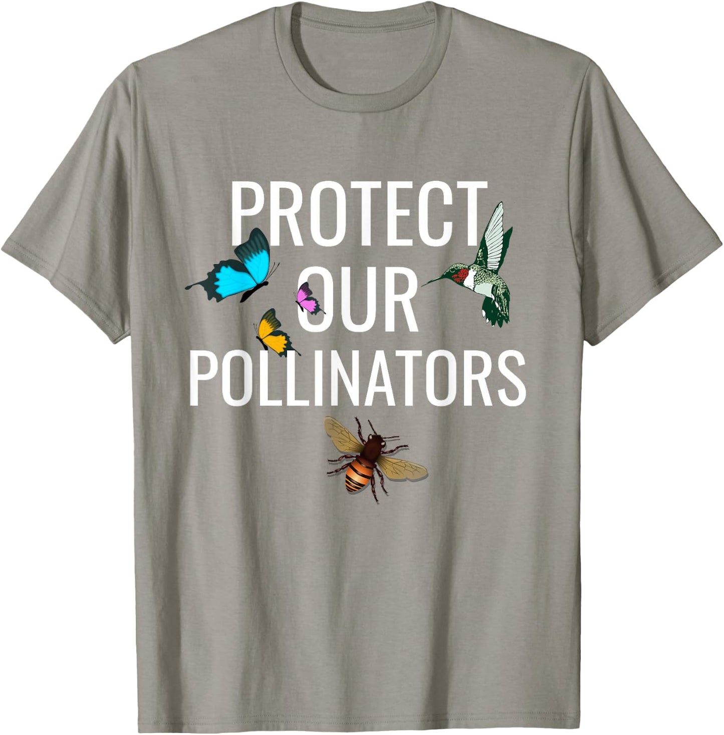 Protect our Pollinators Honeybee Lovers Beekeepers Gift T-Shirt - T-Shirt | Sand