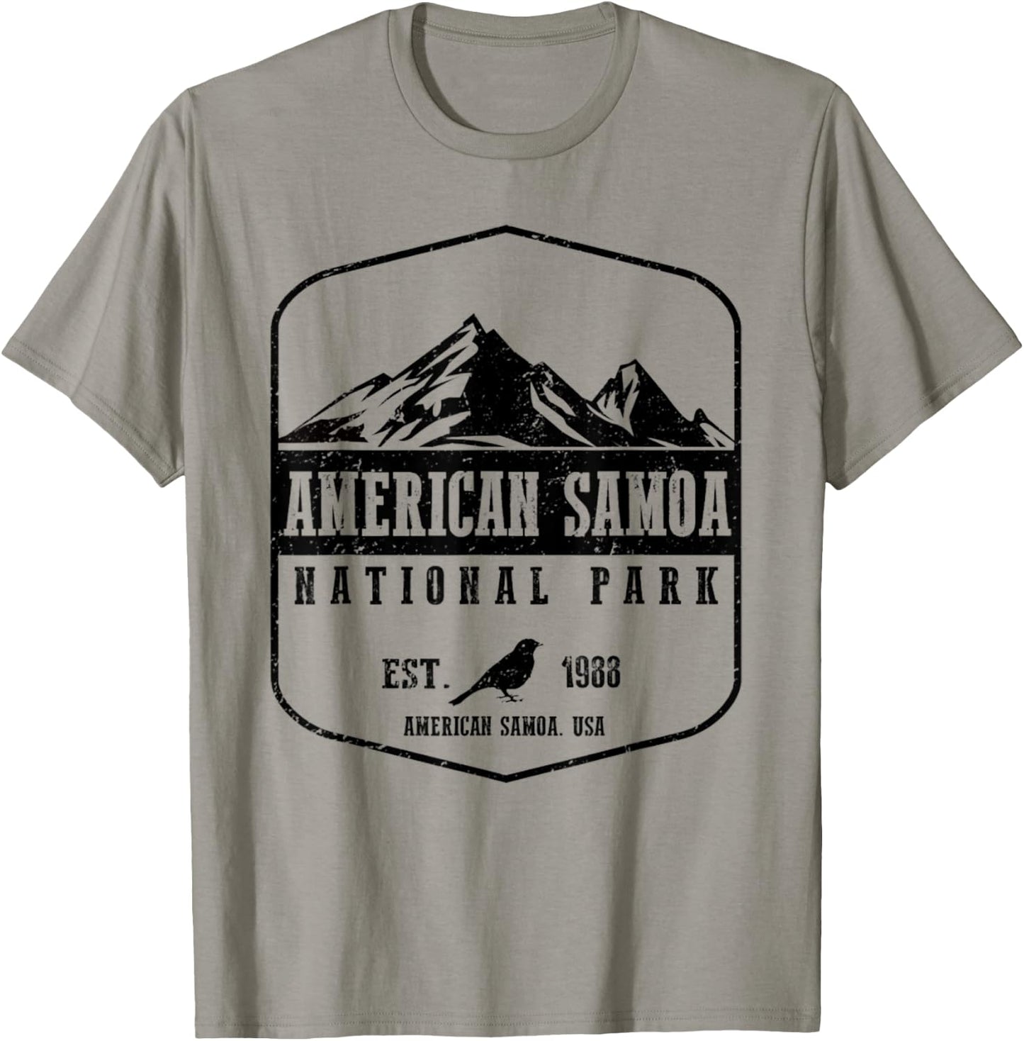American Samoa National Park Hiking Wanderlust T-Shirt - T-Shirt | Sand