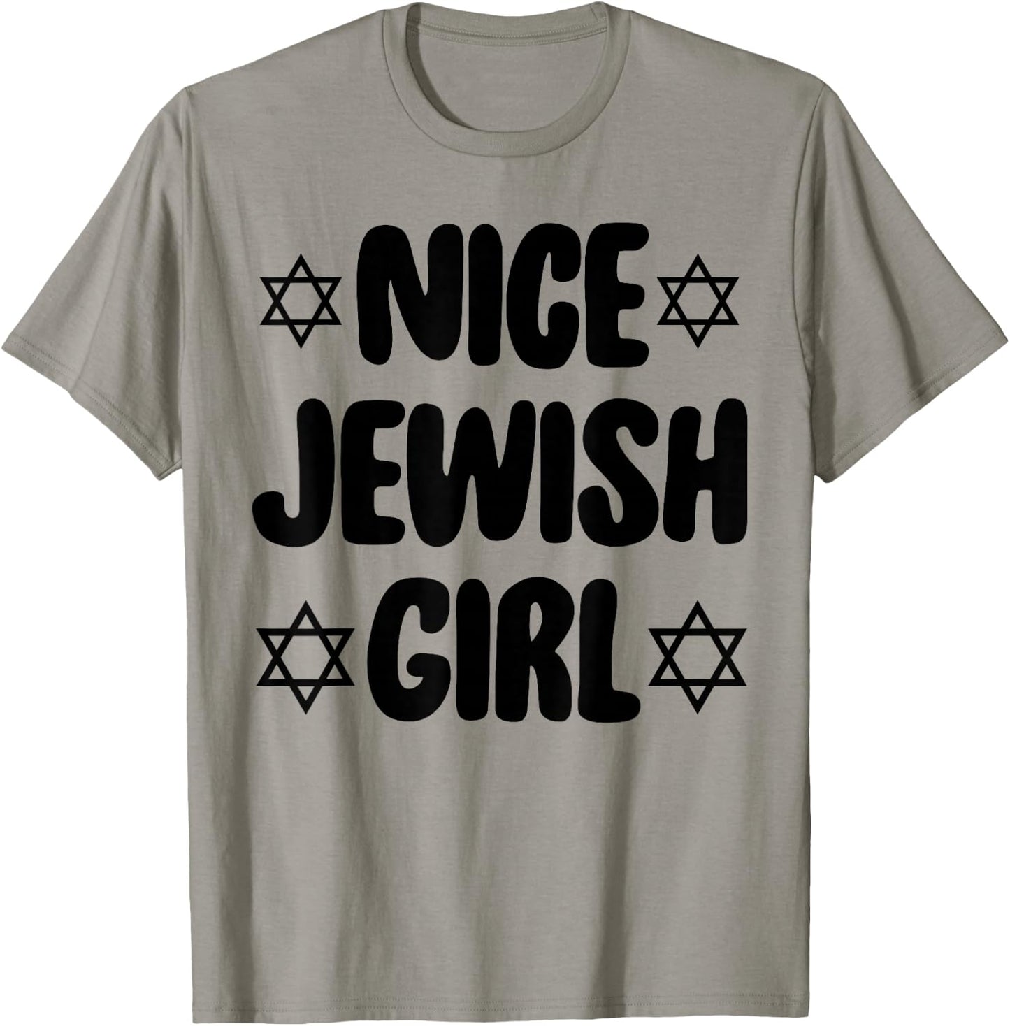 Funny Jew Nice Jewish Girl Hanukkah Gift T-Shirt - T-Shirt | Sand