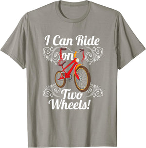 Kids Bike I Can Ride On Two Wheels Learning Reward T Shirts T-Shirt - T-Shirt | Sand