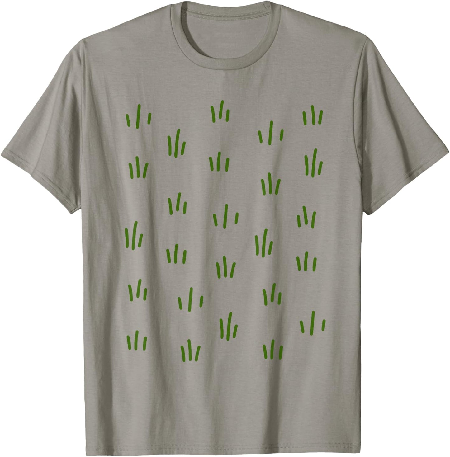 Grass Costume Funny Dad Lawn Mower Gardener Gardening Mowing T-Shirt - T-Shirt | Sand