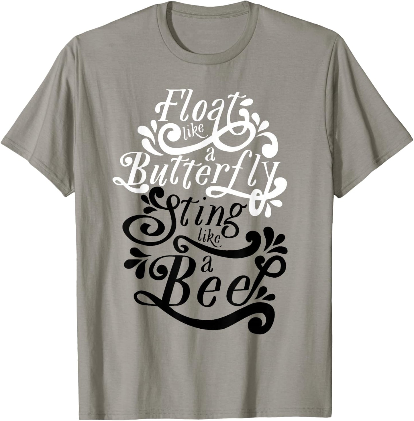 Muhammad Ali - Float Like A Butterfly T-Shirt - T-Shirt | Sand