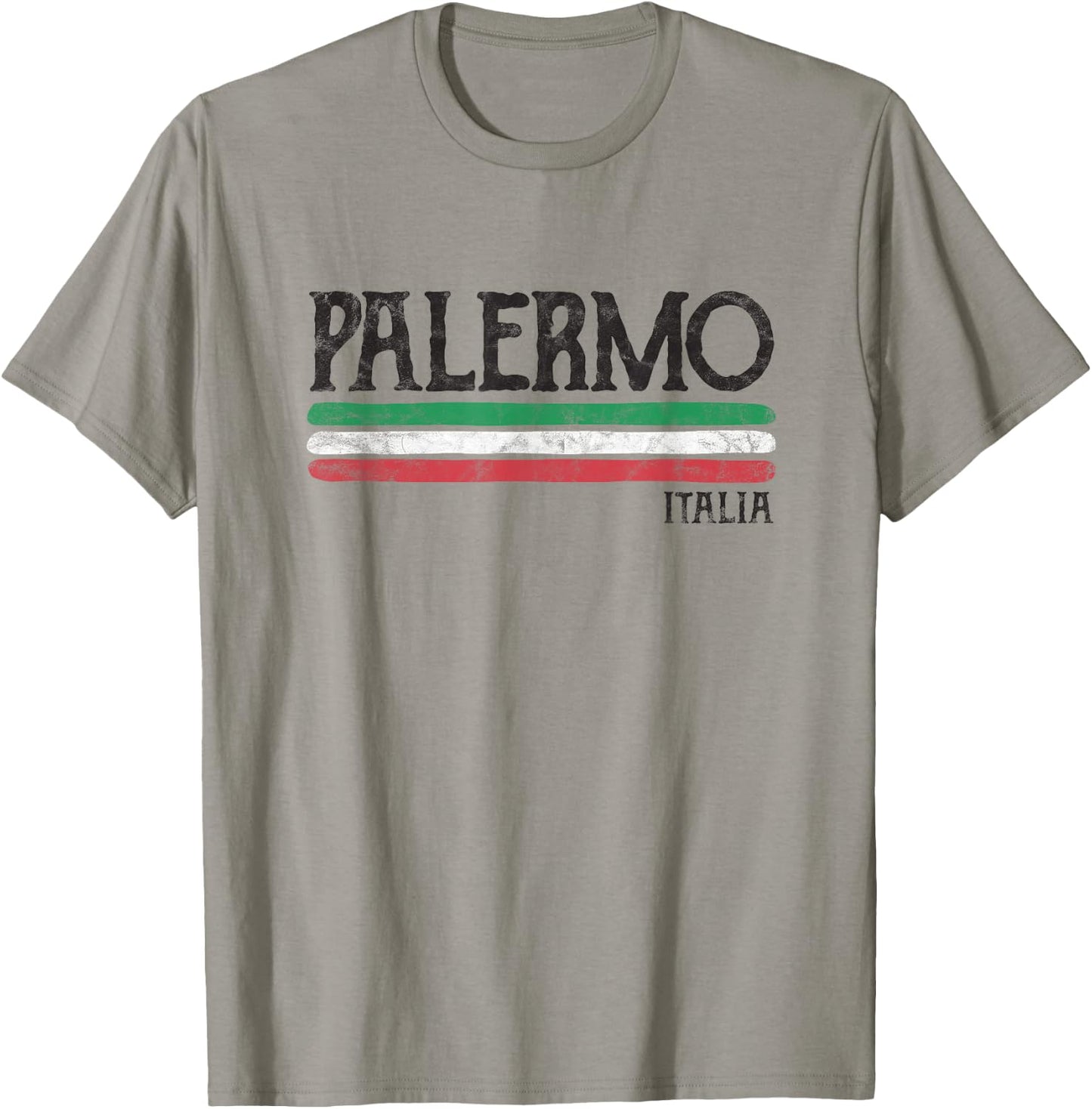 Vintage Palermo Sicilia Sicily Italy Italia Italian Souvenir T-Shirt - T-Shirt | Sand