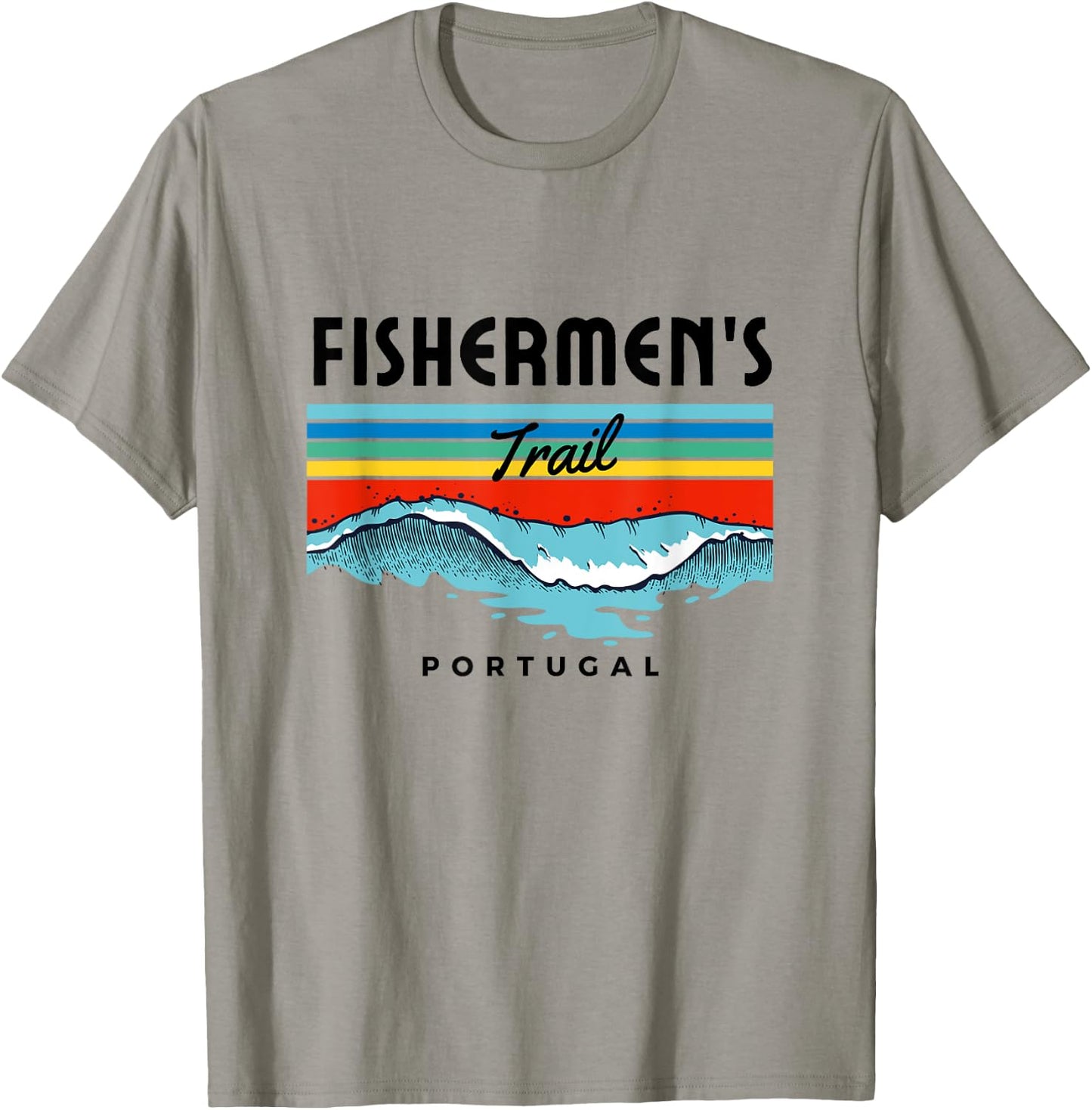 Fishermen's Trail Fishing Trail Portugal Algarve Surfing Coast T-Shirt - T-Shirt | Sand