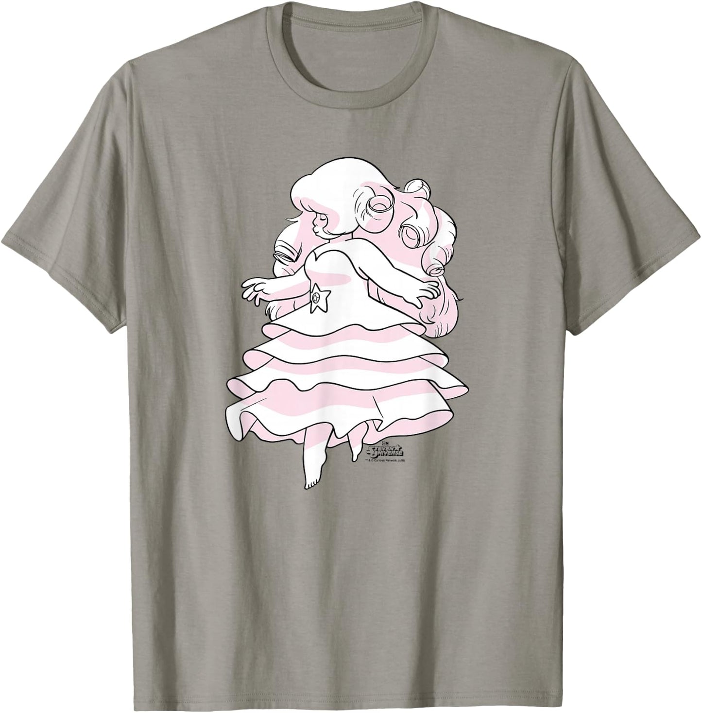 Steven Universe Rose Sketch T-Shirt - T-Shirt | Sand