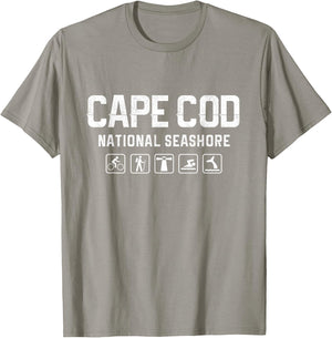 Cape Cod National Seashore, Massachusetts Outdoor T-Shirt - T-Shirt | Sand
