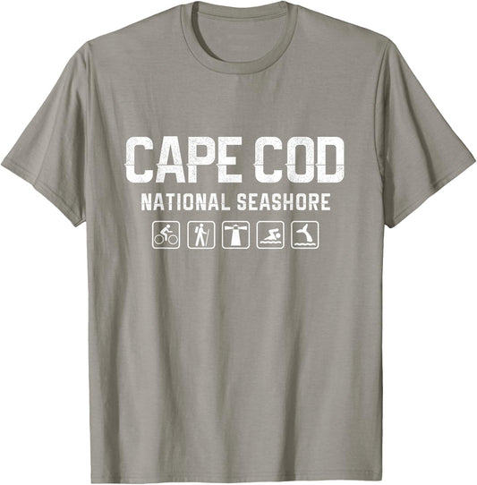 Cape Cod National Seashore, Massachusetts Outdoor T-Shirt - T-Shirt | Sand