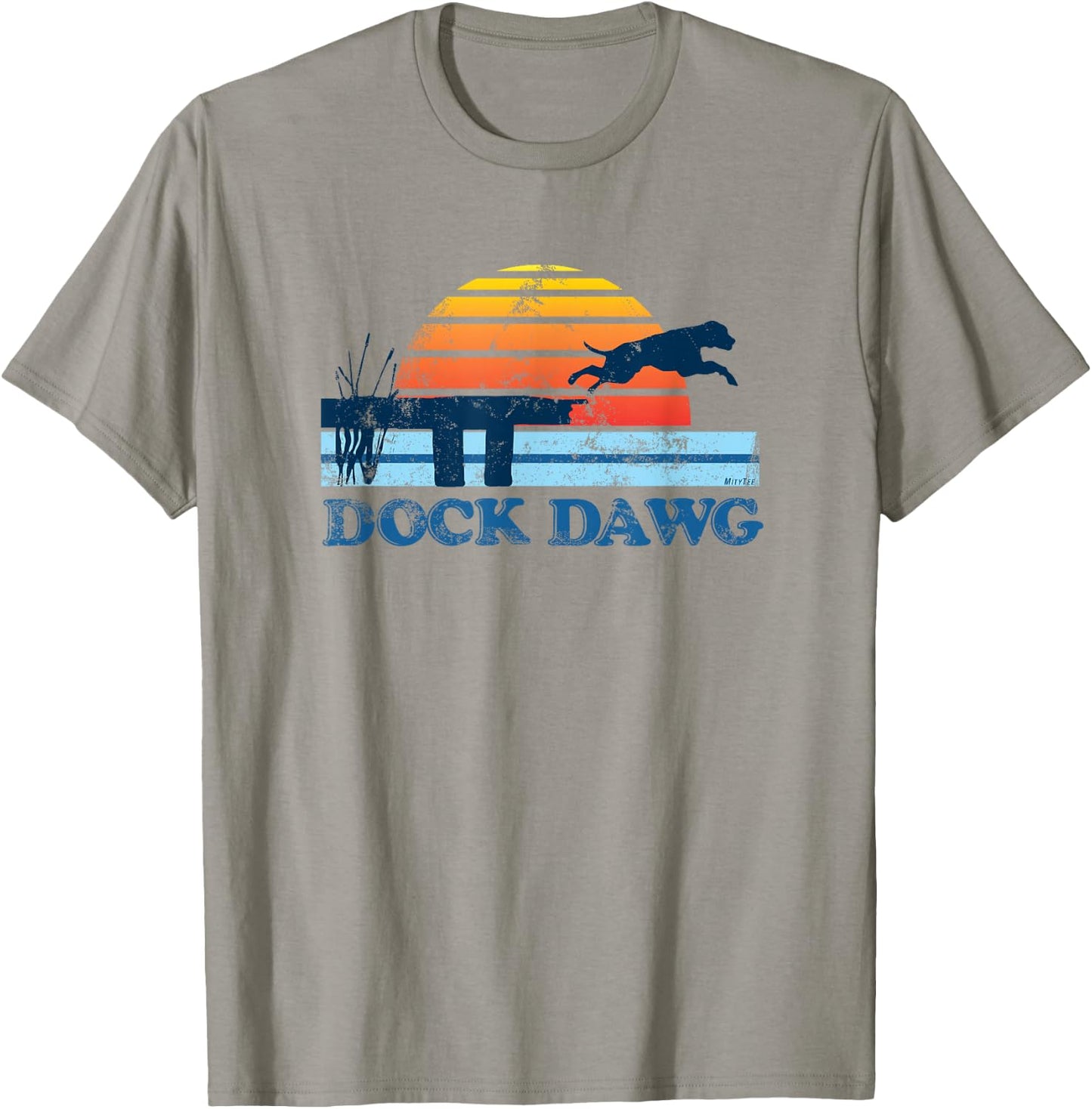 Dock Diving | Dock Jumping | Dock Dog | Dawg Shirt T-Shirt - T-Shirt | Sand