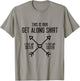 Sibling Fighting Get Along (Sister/Sister) T-Shirt - T-Shirt | Sand