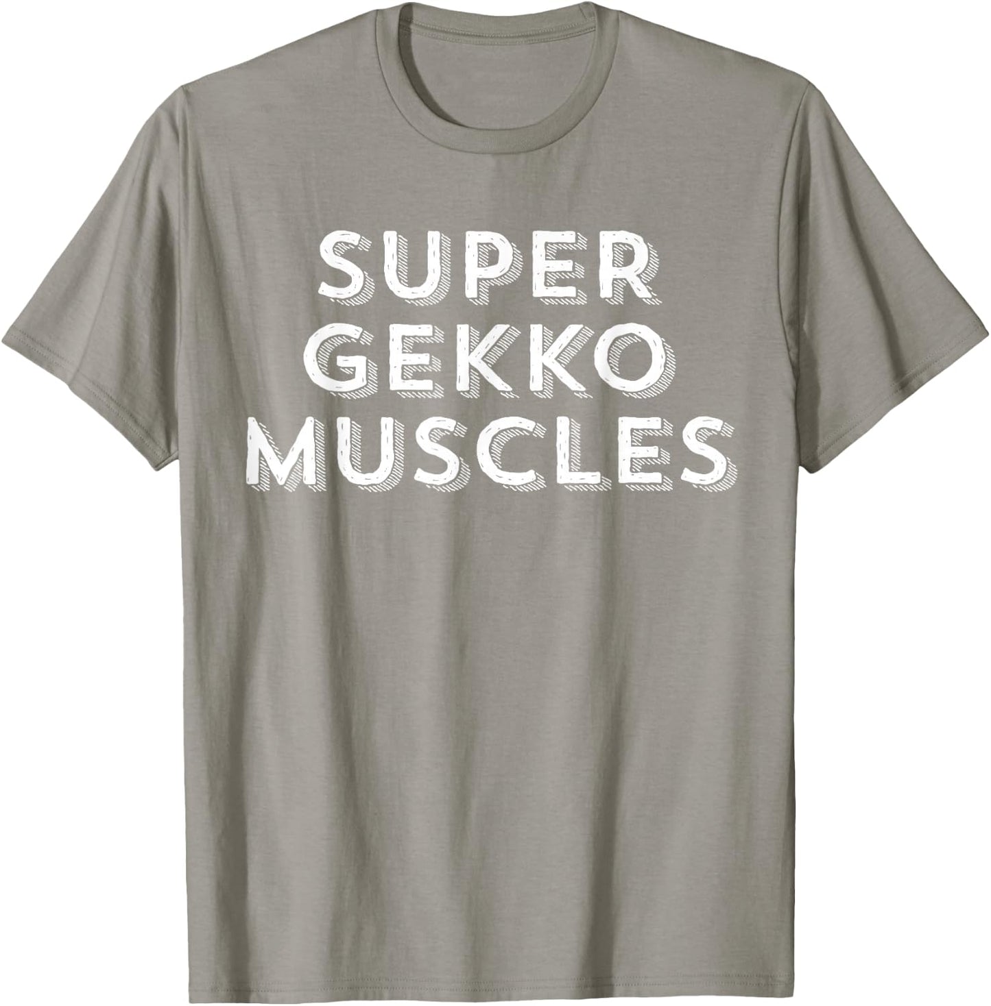 Super Gekko Muscles T-Shirt - T-Shirt | Sand