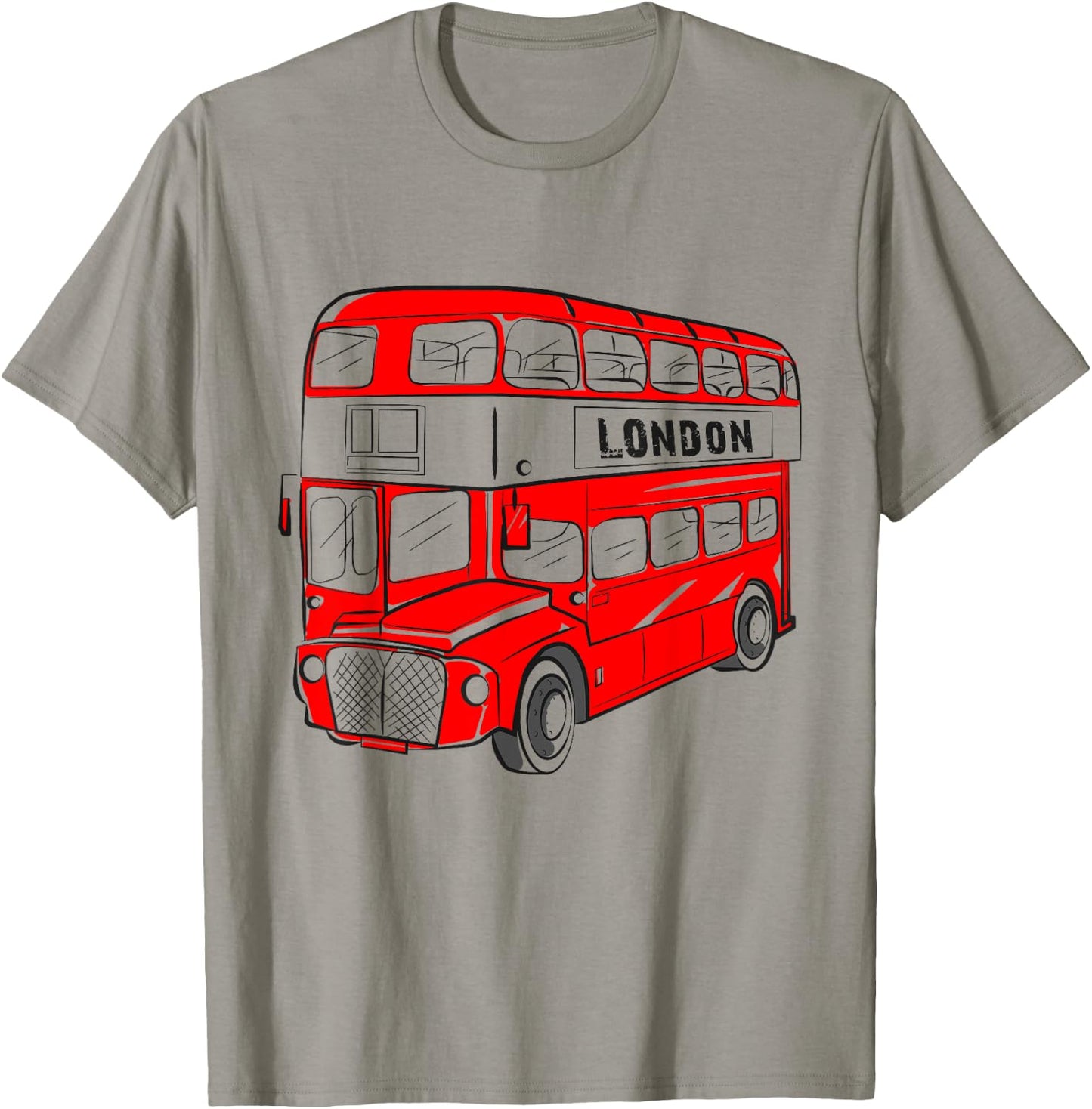 London Double Decker Bus - Souvenir T-Shirt - T-Shirt | Sand