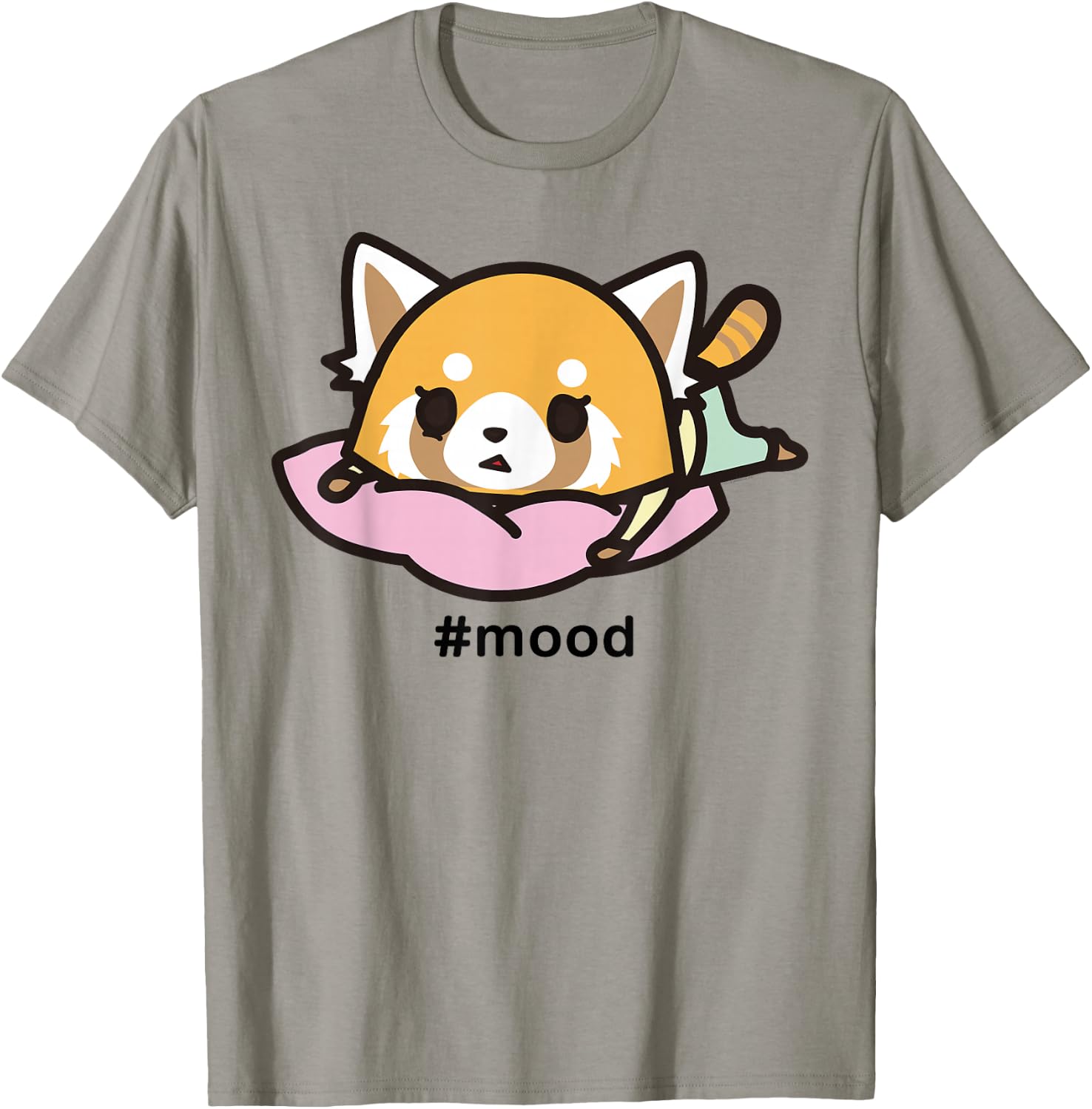 Aggretsuko #Mood Stressed Out shirt T-Shirt - T-Shirt | Sand