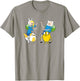 Adventure Time Meet Up T-Shirt - T-Shirt | Sand