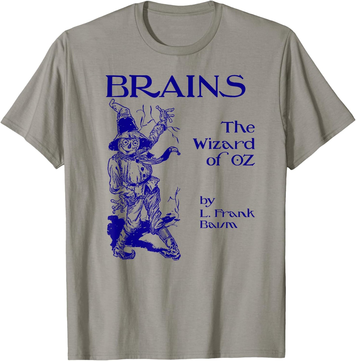 Use Your Brain Halloween Wizard of OZ Scarecrow T-Shirt - T-Shirt | Sand
