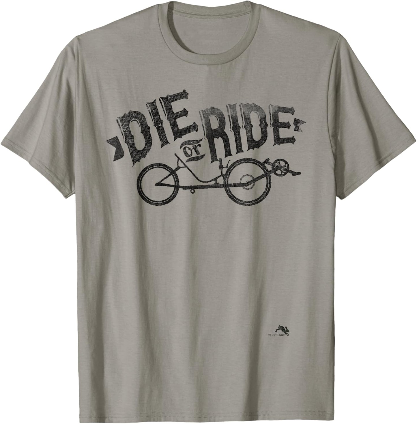 Die or Ride for Recumbent Bicycle Riders T-Shirt - T-Shirt | Sand