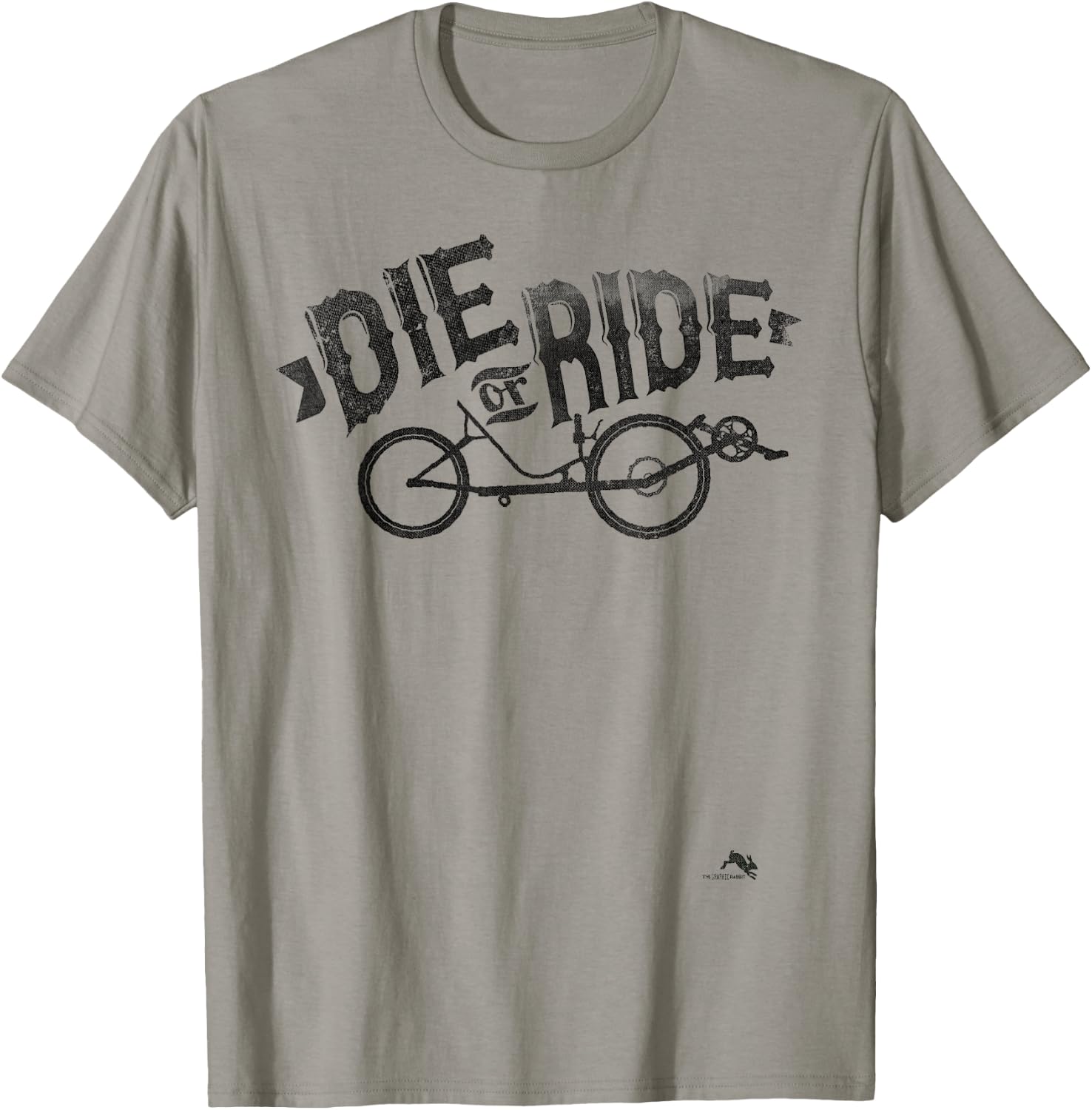 Die or Ride for Recumbent Bicycle Riders T-Shirt - T-Shirt | Sand