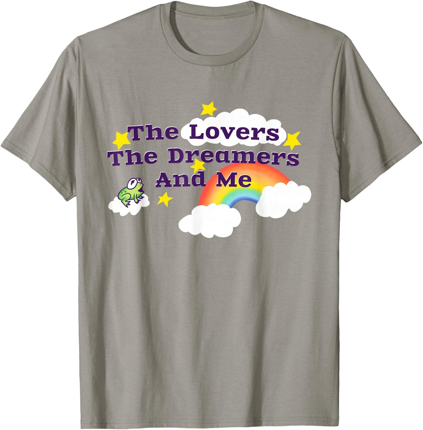 Rainbow Connection | Cute | Frog | Love Pride | Geeky Shirt T-Shirt - T-Shirt | Sand
