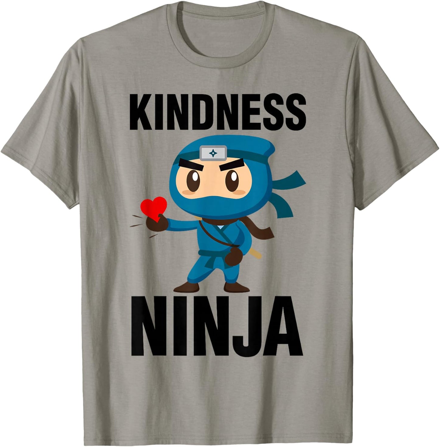 Kindness Club Anti Bullying Ninja Kids School Teacher Gift T-Shirt - T-Shirt | Sand