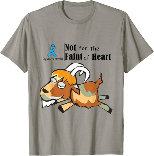 Paxton the Fainting Goat, Dysautonomia, POTS T-Shirt - T-Shirt | Sand