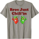 Bros Just Chili'in Spicy Cook-off T-Shirt - T-Shirt | Sand