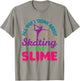 All Day I Think About Skating and Slime Figure Skating T-Shirt - T-Shirt | Sand
