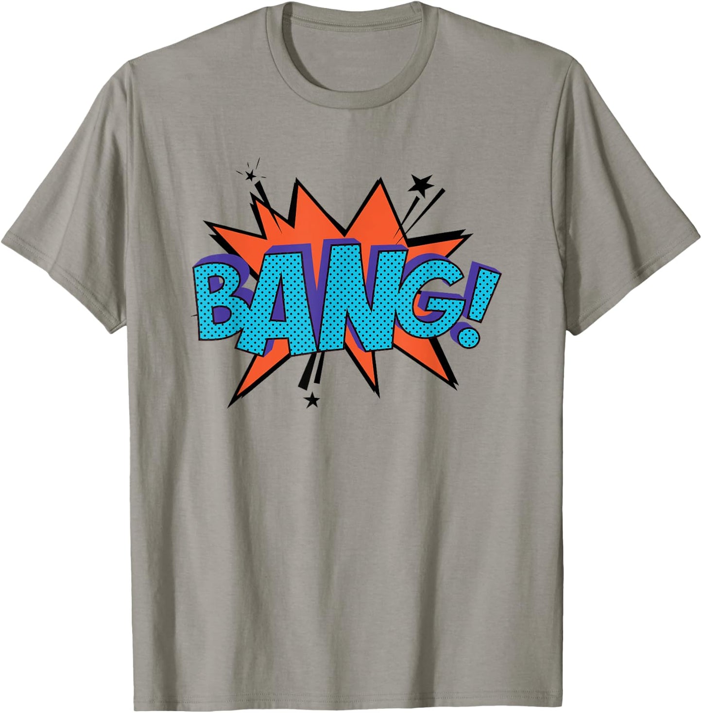 Bang! Comic Book Sound Effect Bubble Shirt T-Shirt - T-Shirt | Sand
