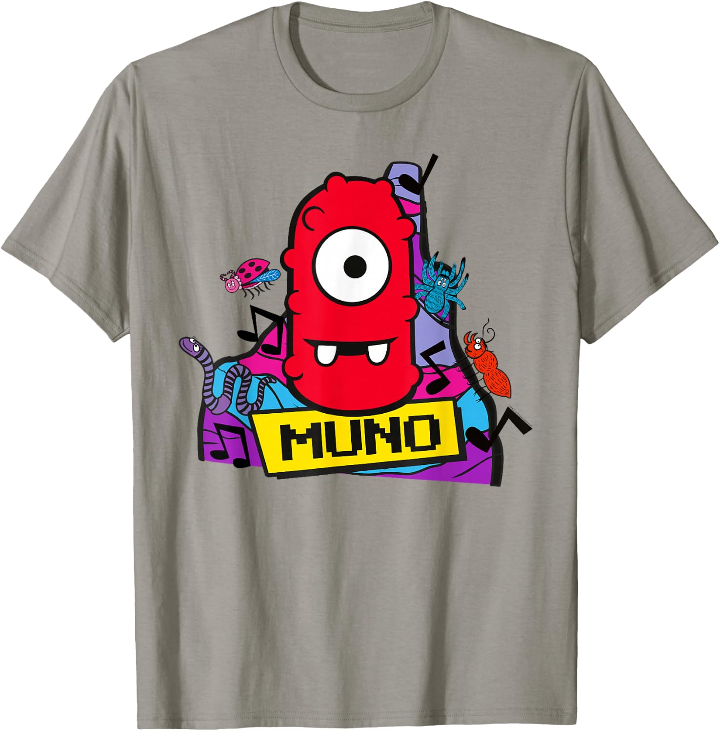 Yo Gabba Gabba - Classic Muno 02 T-Shirt - T-Shirt | Sand