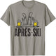 Funny Love Apres Ski Shirt - Great Snow Lovers Gift T-Shirt - T-Shirt | Sand