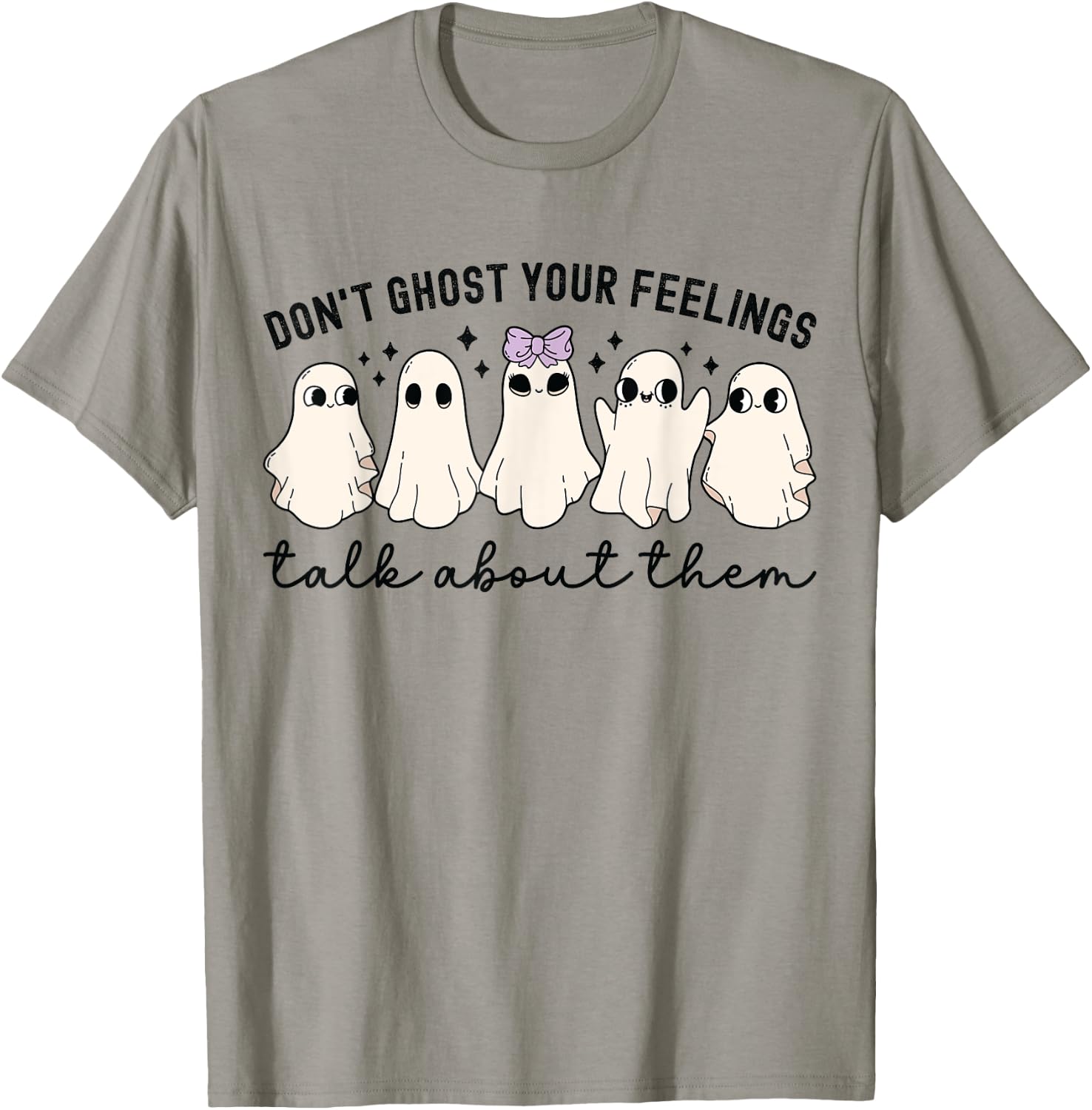 Don’t Ghost Your Feeling Shirt School Psychologist Halloween T-Shirt - T-Shirt | Sand