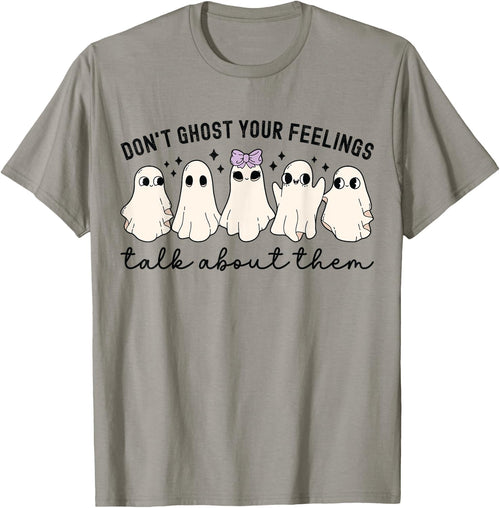 Don’t Ghost Your Feeling Shirt School Psychologist Halloween