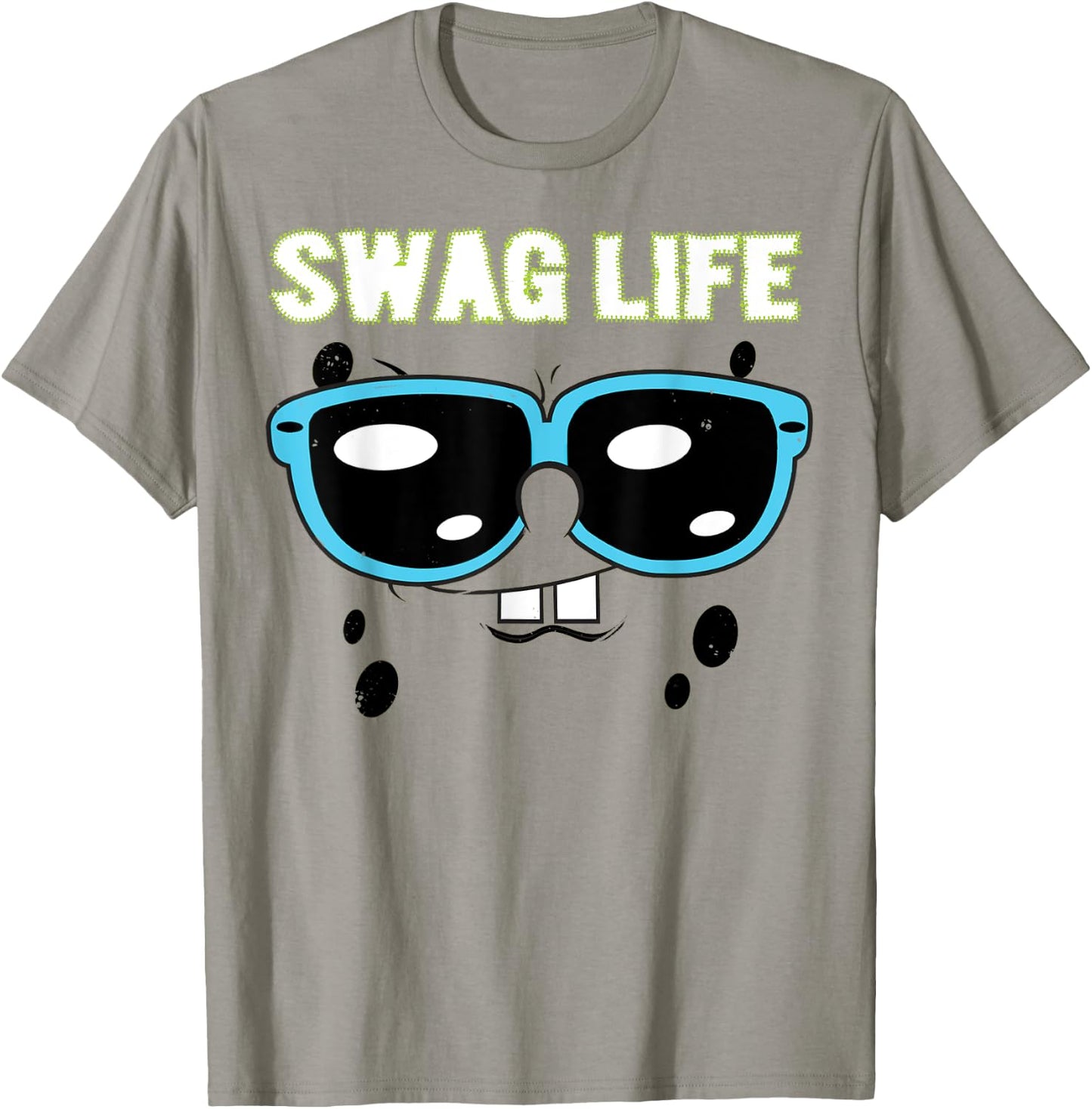 Spongebob SquarePants Swag Life Sunglasses T-Shirt - T-Shirt | Sand