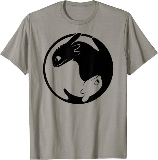 How to Train Your Dragon 3 Dragon Yin Yang T-Shirt - T-Shirt | Sand