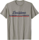Louisiana Vintage American Flag Retro Design T-Shirt - T-Shirt | Sand
