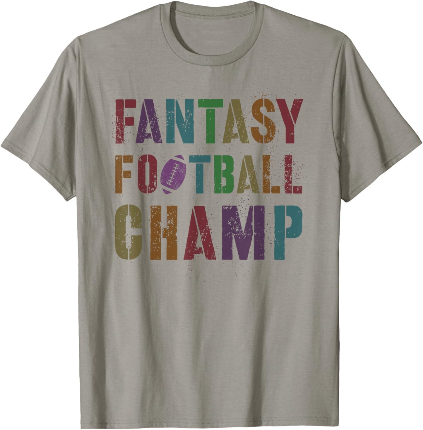 Cute FANTASY FOOTBALL CHAMP Legend Husband I Won 2025 Winner T-Shirt - T-Shirt | Sand