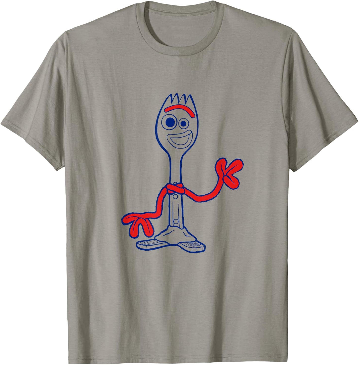 Disney Pixar Toy Story 4 Forky Waves Hi T-Shirt - T-Shirt | Sand