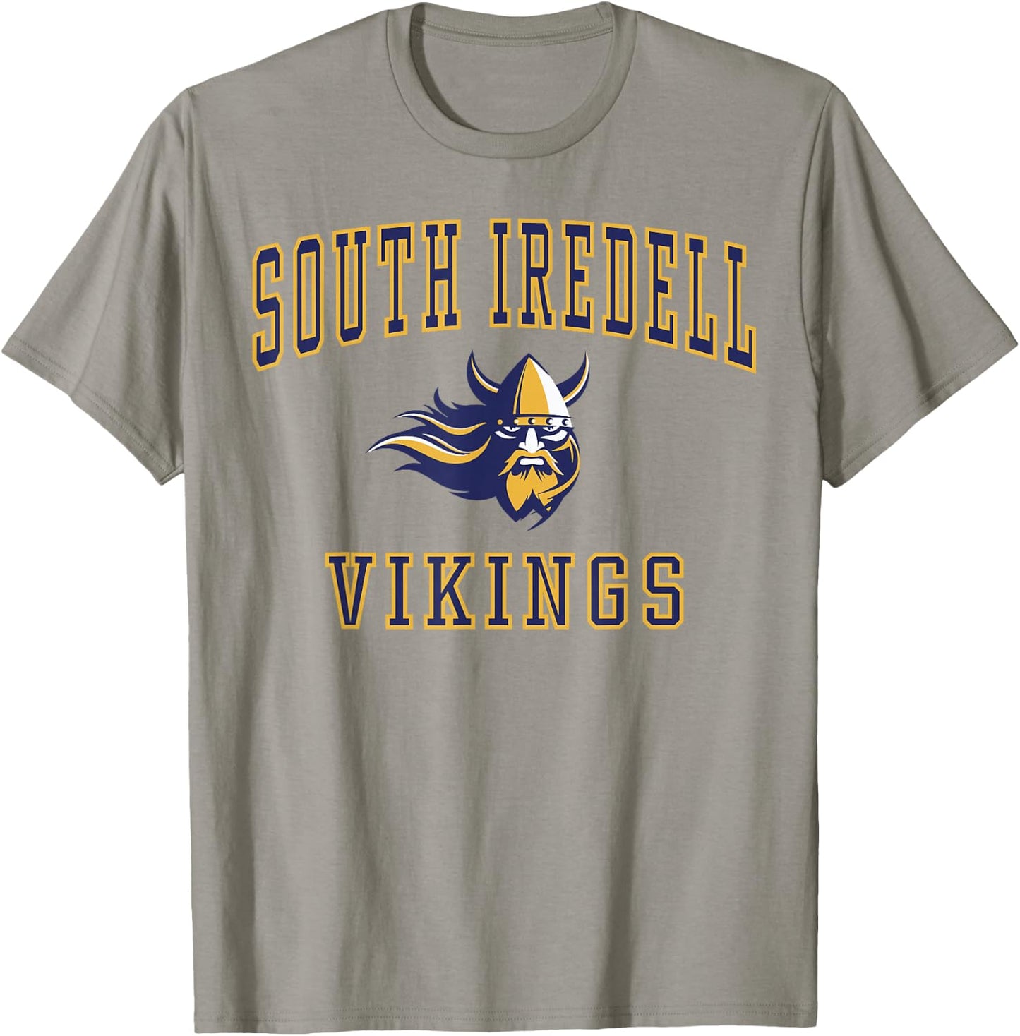 South Iredell High School Vikings T-Shirt - T-Shirt | Sand