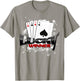 Lucky Winner Aces Playing Cards T Shirt Poker Birthday Gift T-Shirt - T-Shirt | Sand