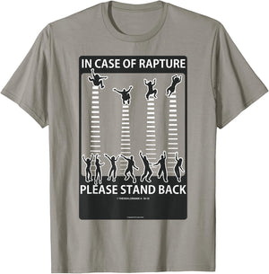 Rapture Warning T-Shirt - T-Shirt | Sand