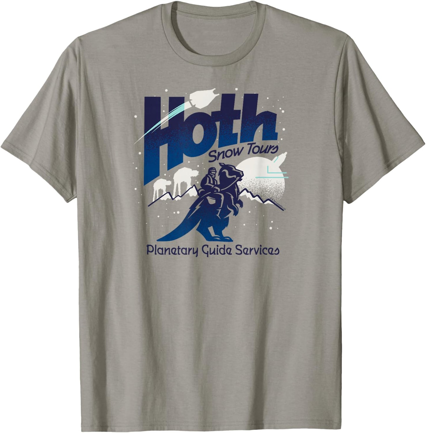 Star Wars - Hoth Snow Tours Planetary Guide Services T-Shirt - T-Shirt | Sand