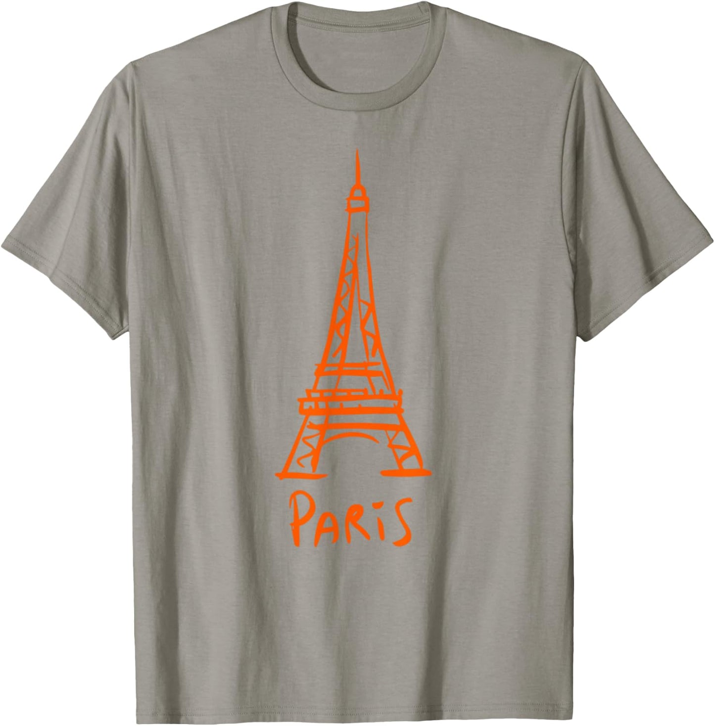 Vintage Paris I Love Travel Wanderlust Eiffel Tower T-Shirt - T-Shirt | Sand