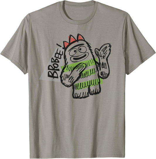 Yo Gabba Gabba - Sketch Brobee T-Shirt - T-Shirt | Sand